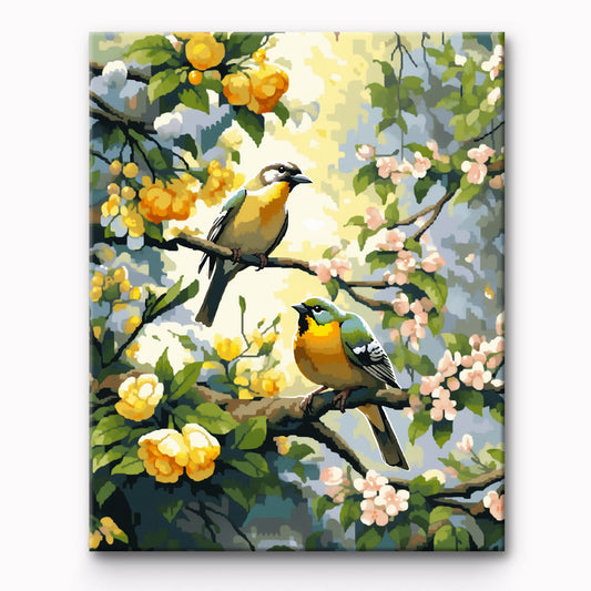 Bird Painting By Number 1