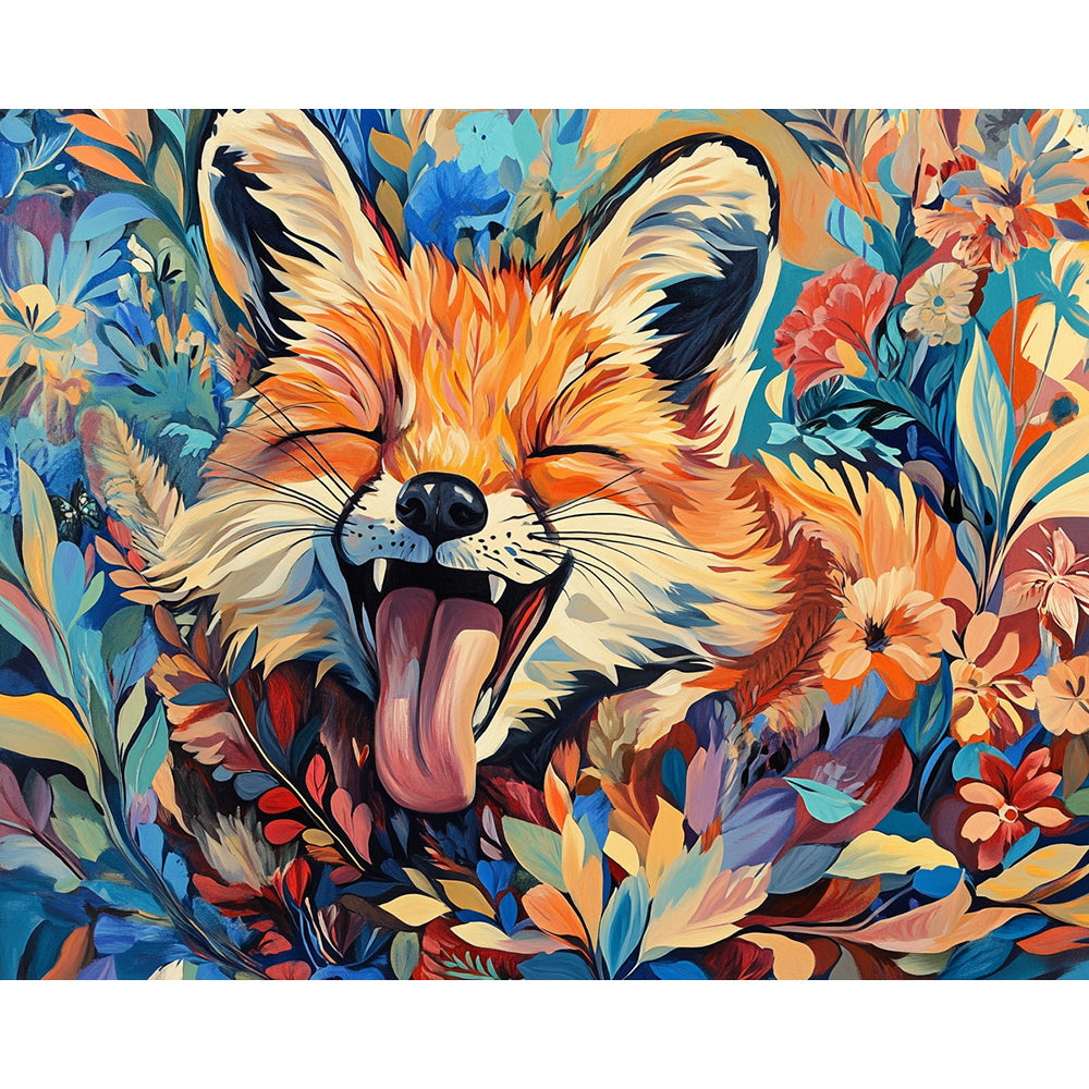 Fox Painting By Number 2