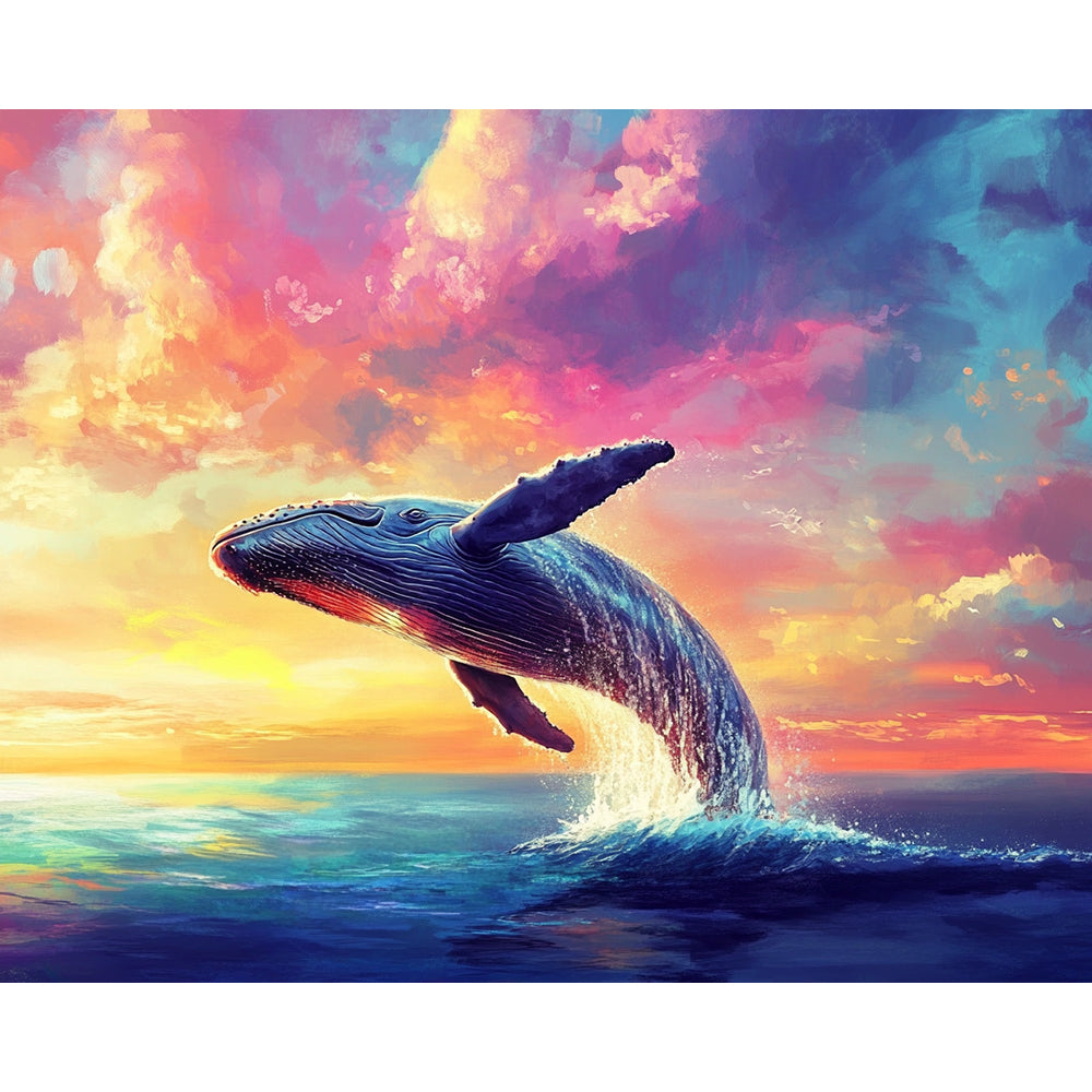 Whale Painting By Number 2