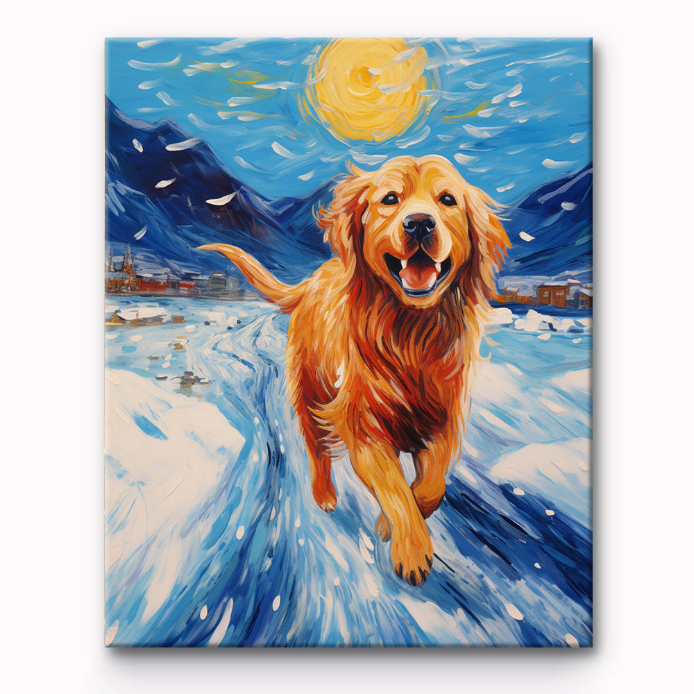 Dog Painting By Number 1