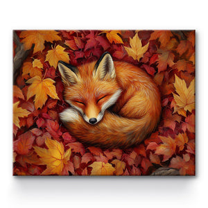Fox Painting By Number 1