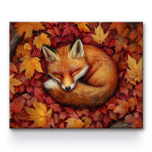 Fox Painting By Number 1