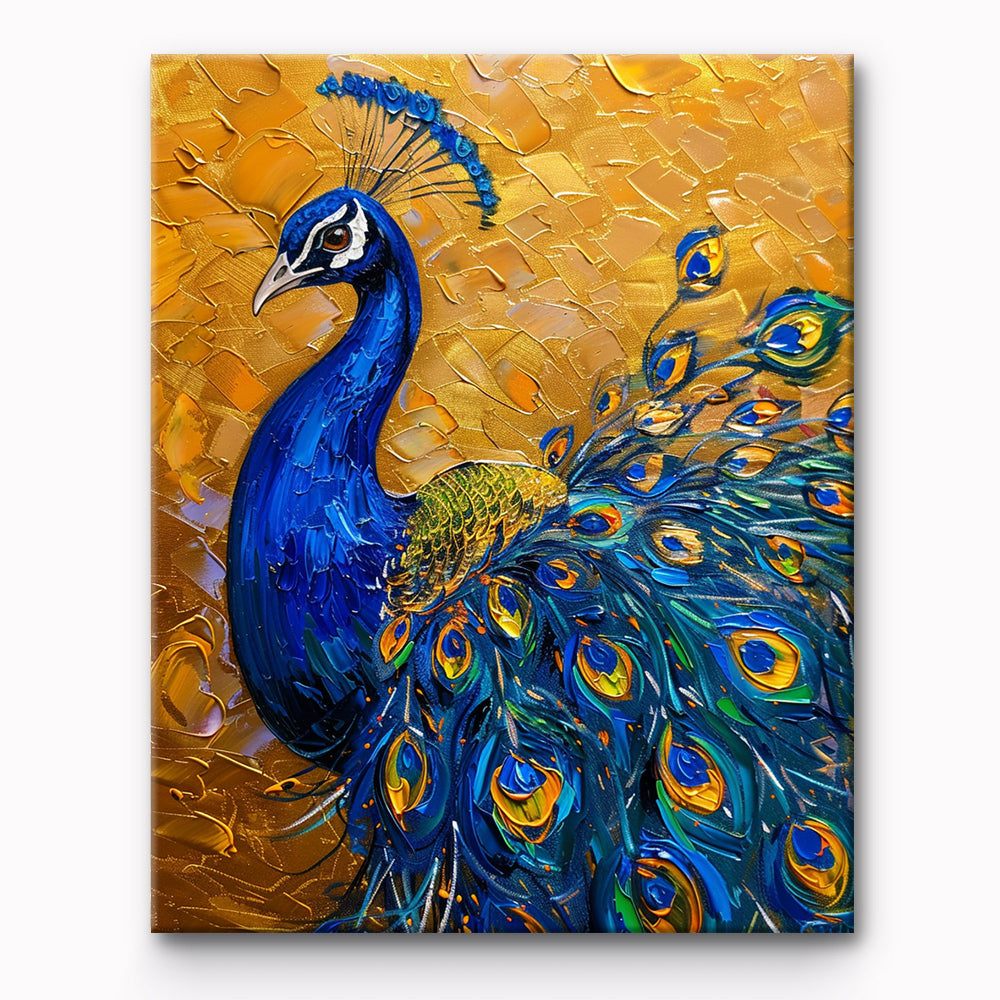 Peacock Painting By Number 1