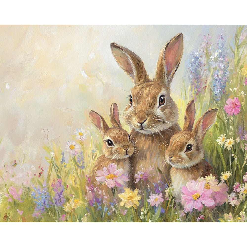 Rabbit Painting By Number 2