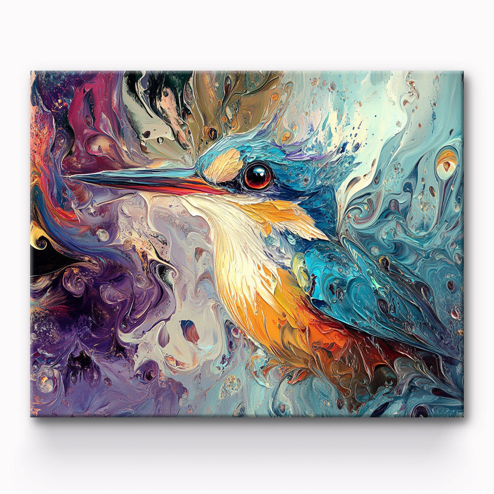 Hummingbird Painting By Number 1