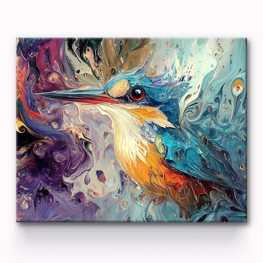Hummingbird Painting By Number 1