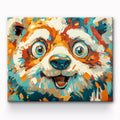 Raccoon Portrait Painting By Number 1