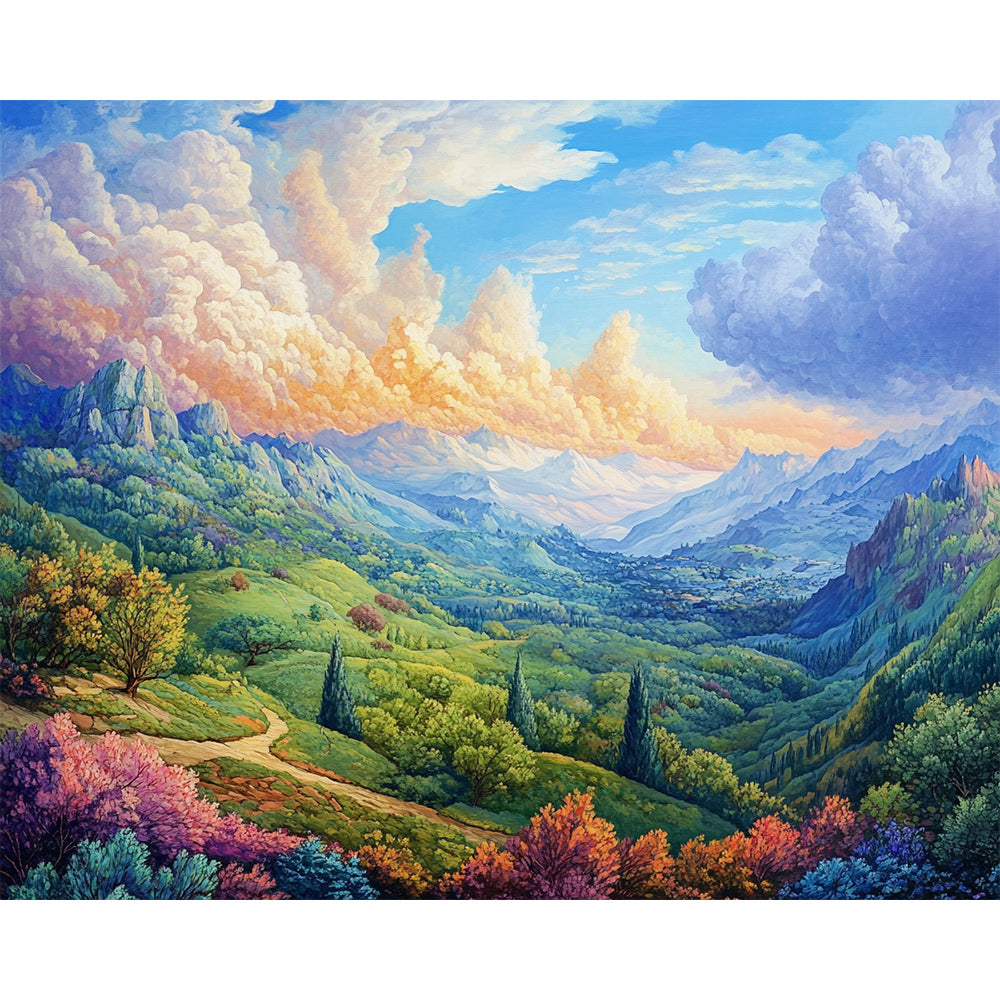 Mountain Painting By Number 2