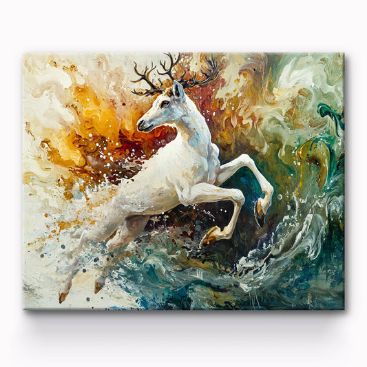 Deer Painting By Number 1