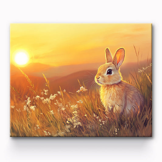 Rabbit Painting By Number 1