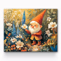 Goblin Surrounded By Flowers Painting By Number 1