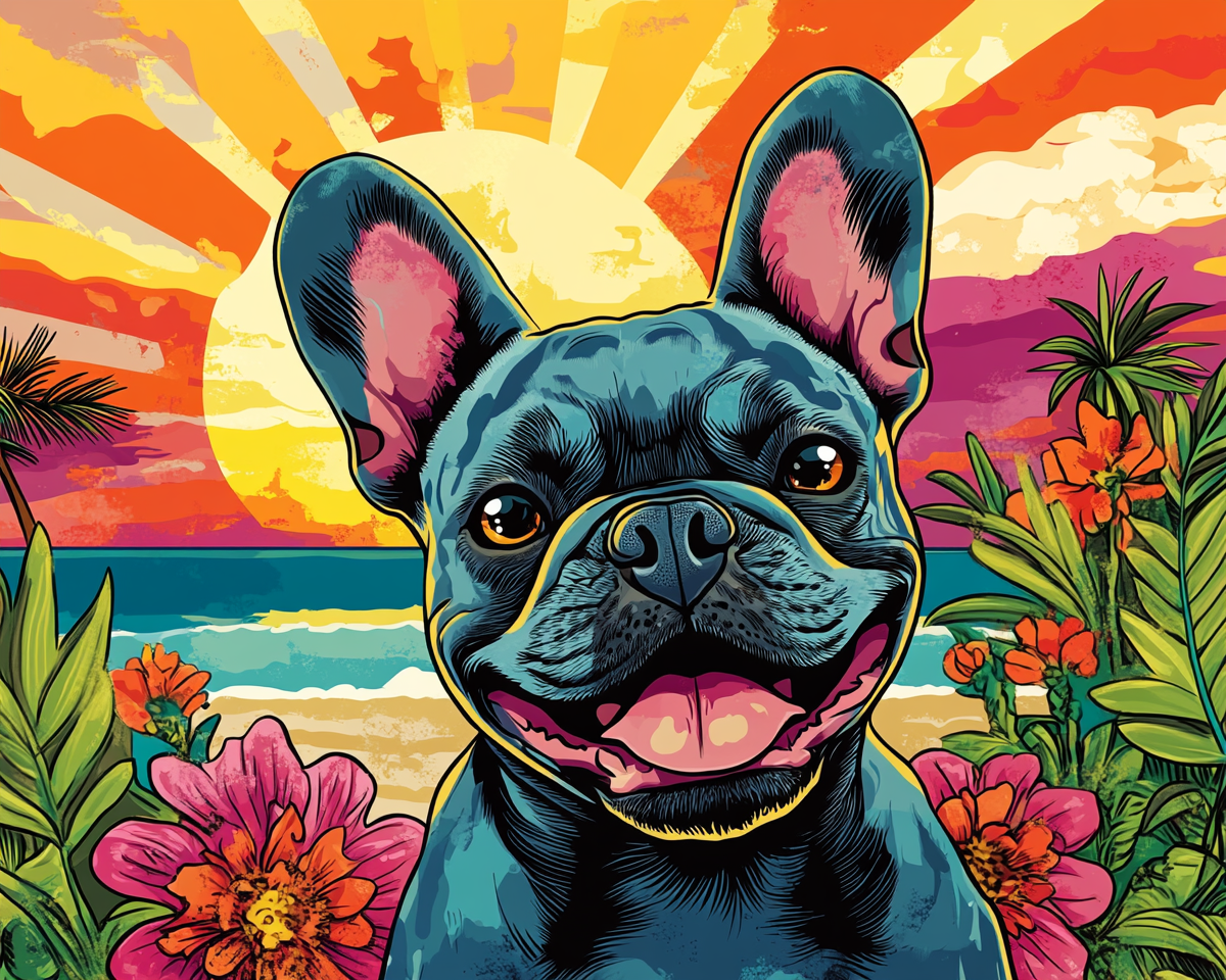 French Bulldog Painting By Number 2