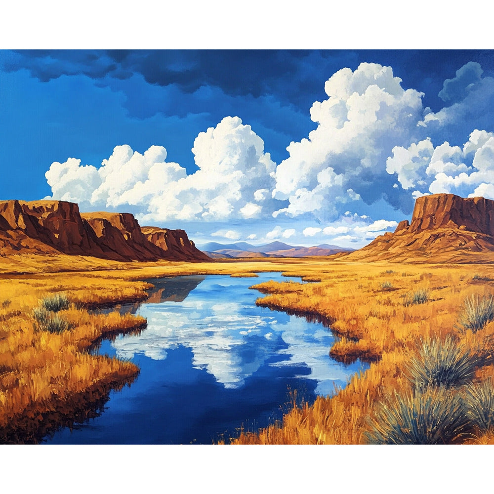 Lakes Painting By Number 2