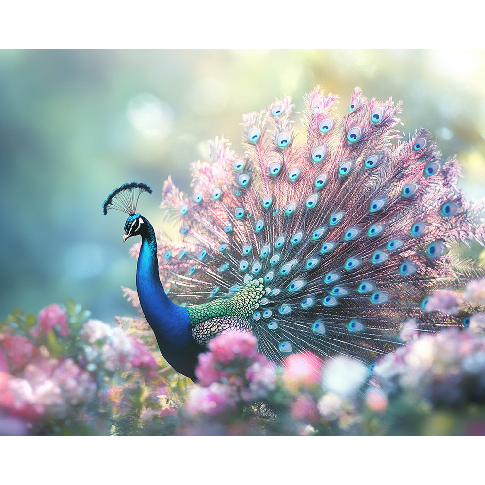 Peacock Painting By Number 2