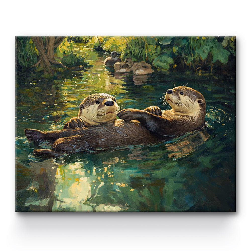 Water Race Painting By Number 1