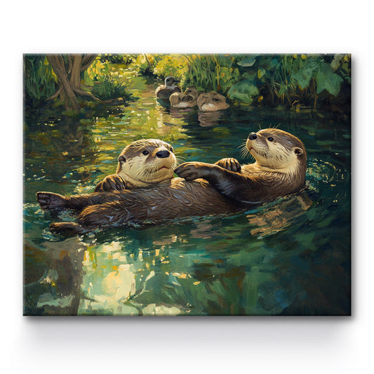 Water Race Painting By Number 1