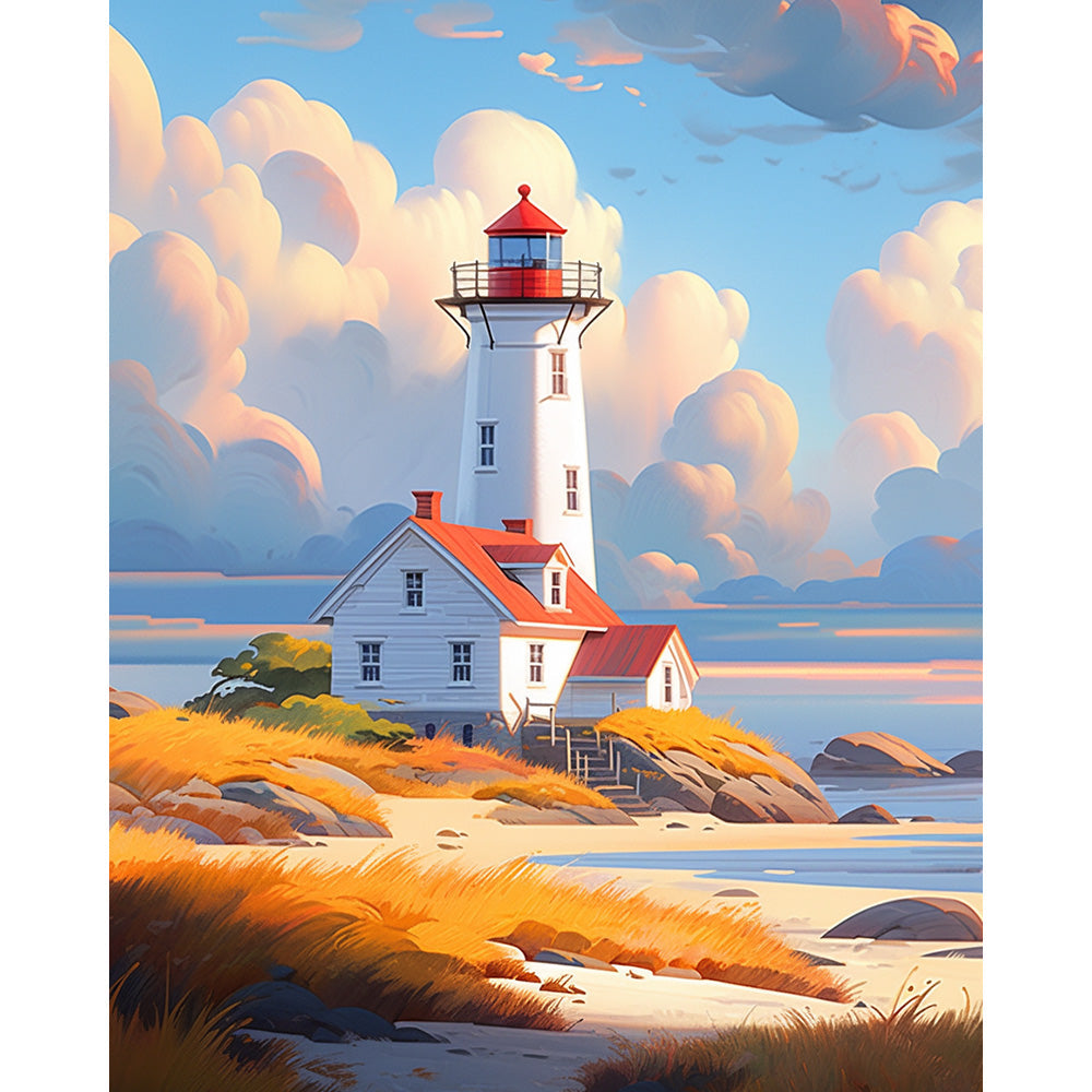Lighthouses Painting By Number 2
