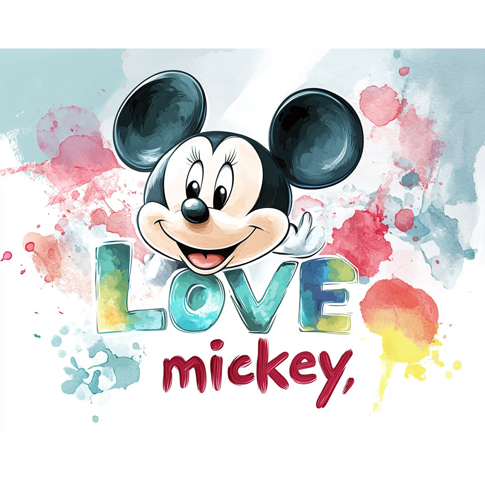 Disney Mickey Mouse Painting By Number 2