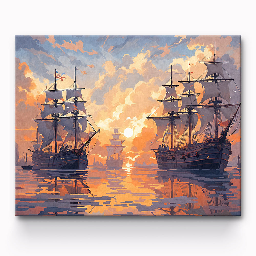 Sailboat Painting By Number 1