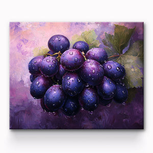Grapes Portray Painting By Number 1