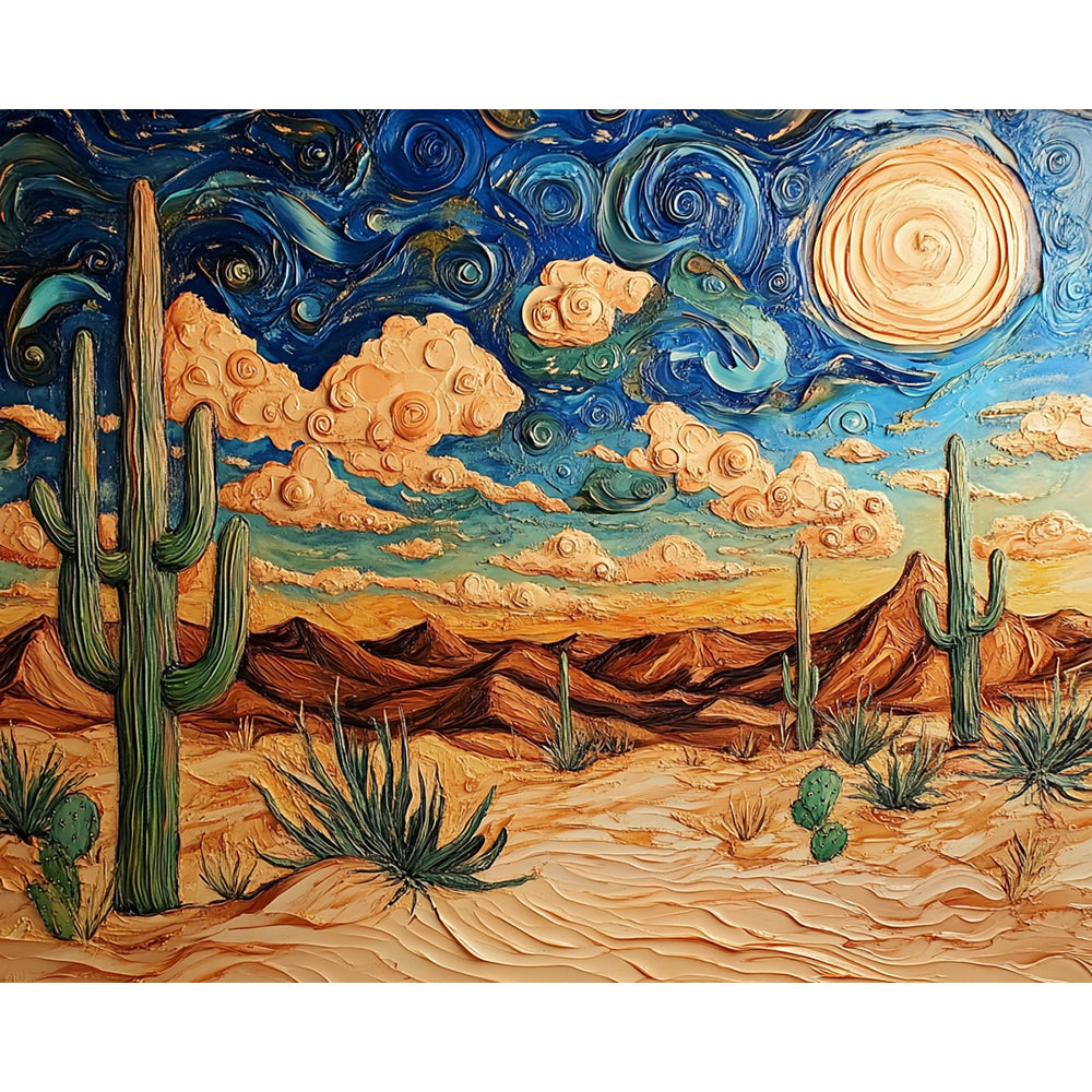 Desert Painting By Number 2
