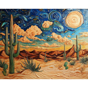 Desert Painting By Number 2