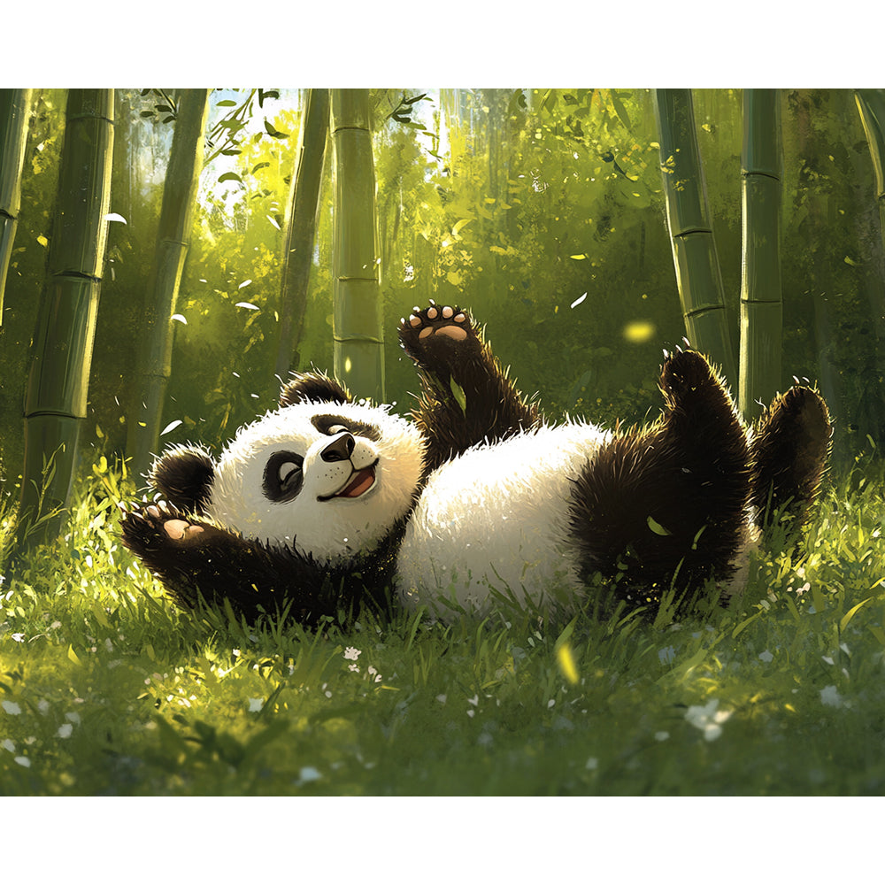 Panda Painting By Number 2