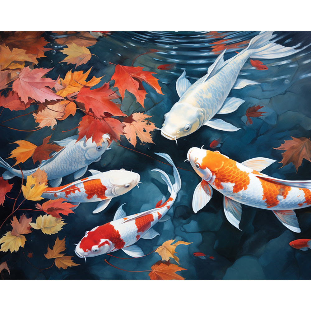 Carps Painting By Number 2