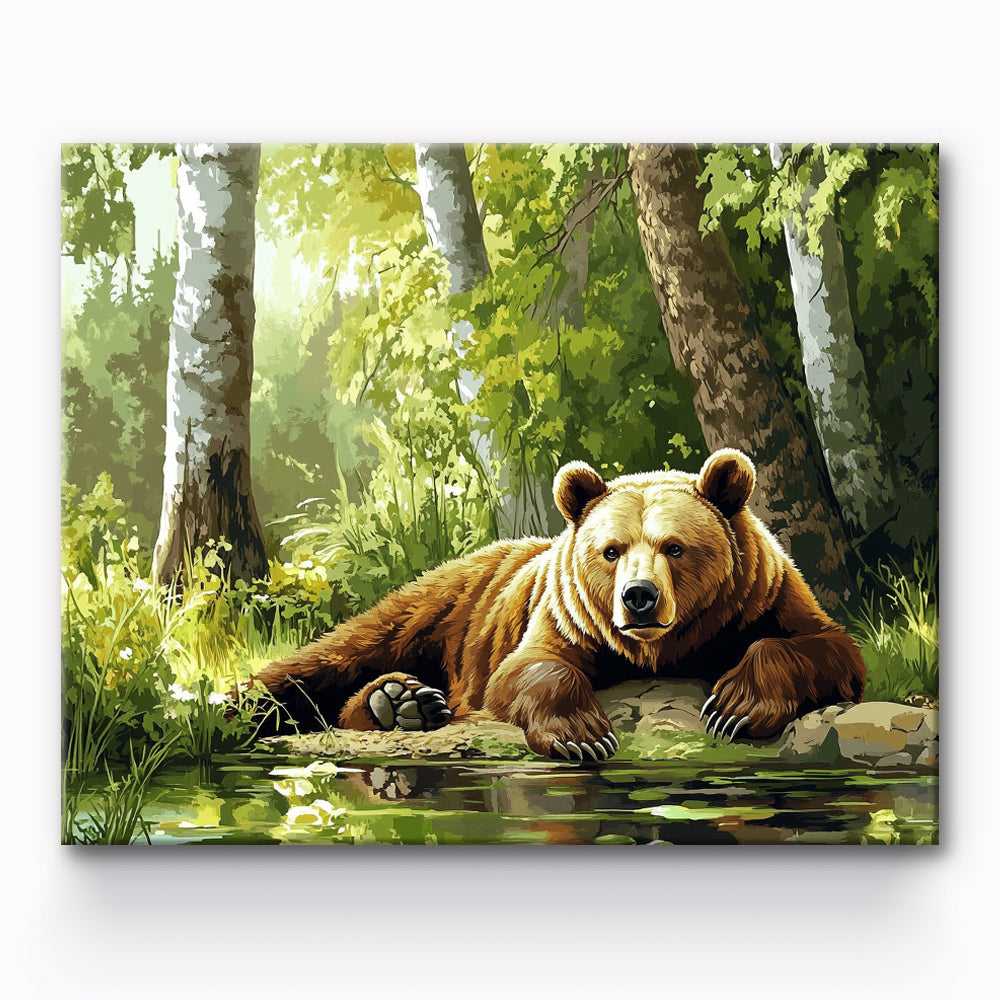 Bear Painting By Number 1