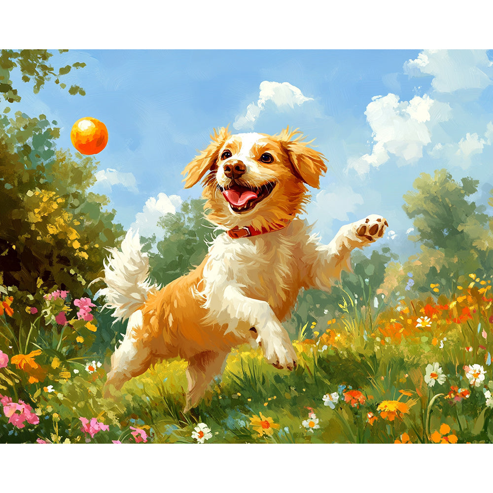 Dog Painting By Number 2