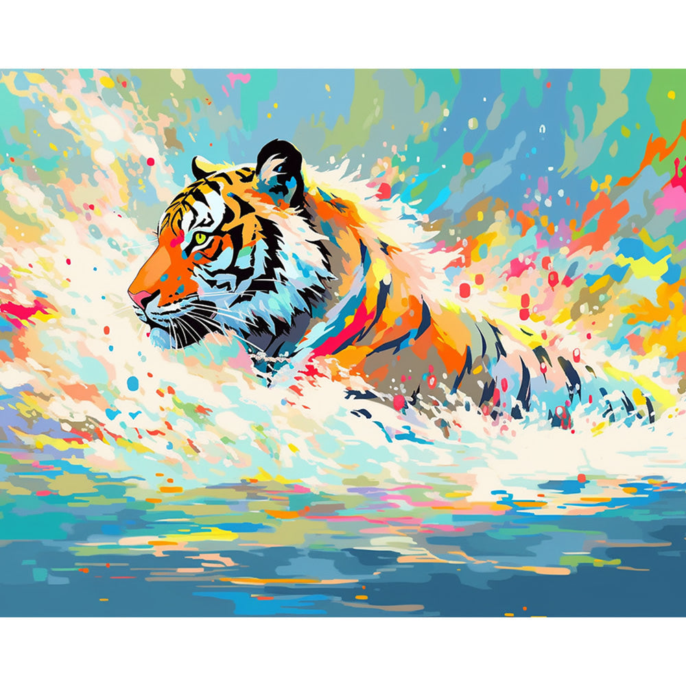Tiger Painting By Number 2