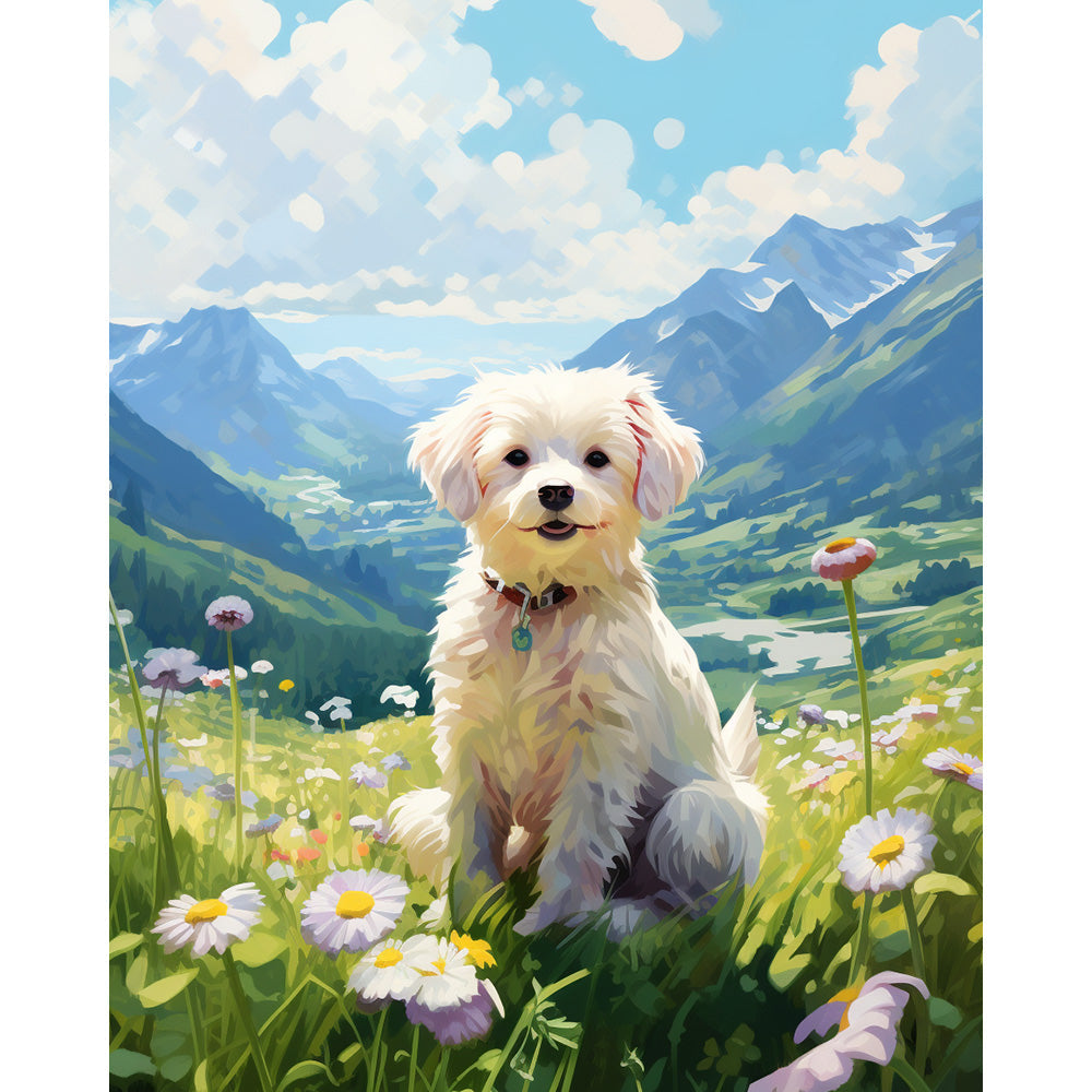 Dog Painting By Number 2