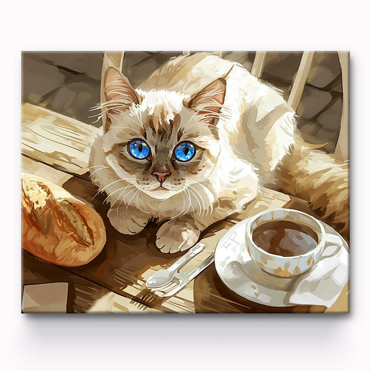 Cat Painting By Number 1