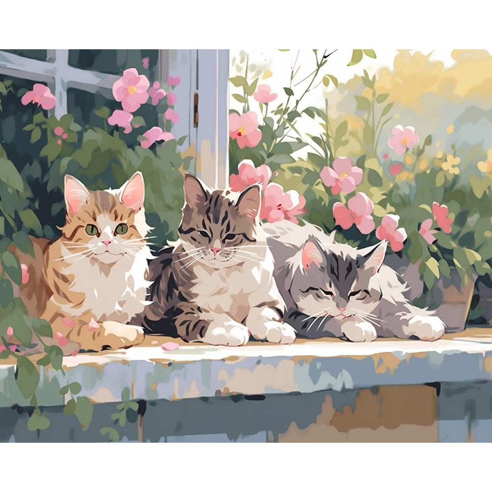 Cat Painting By Number 2