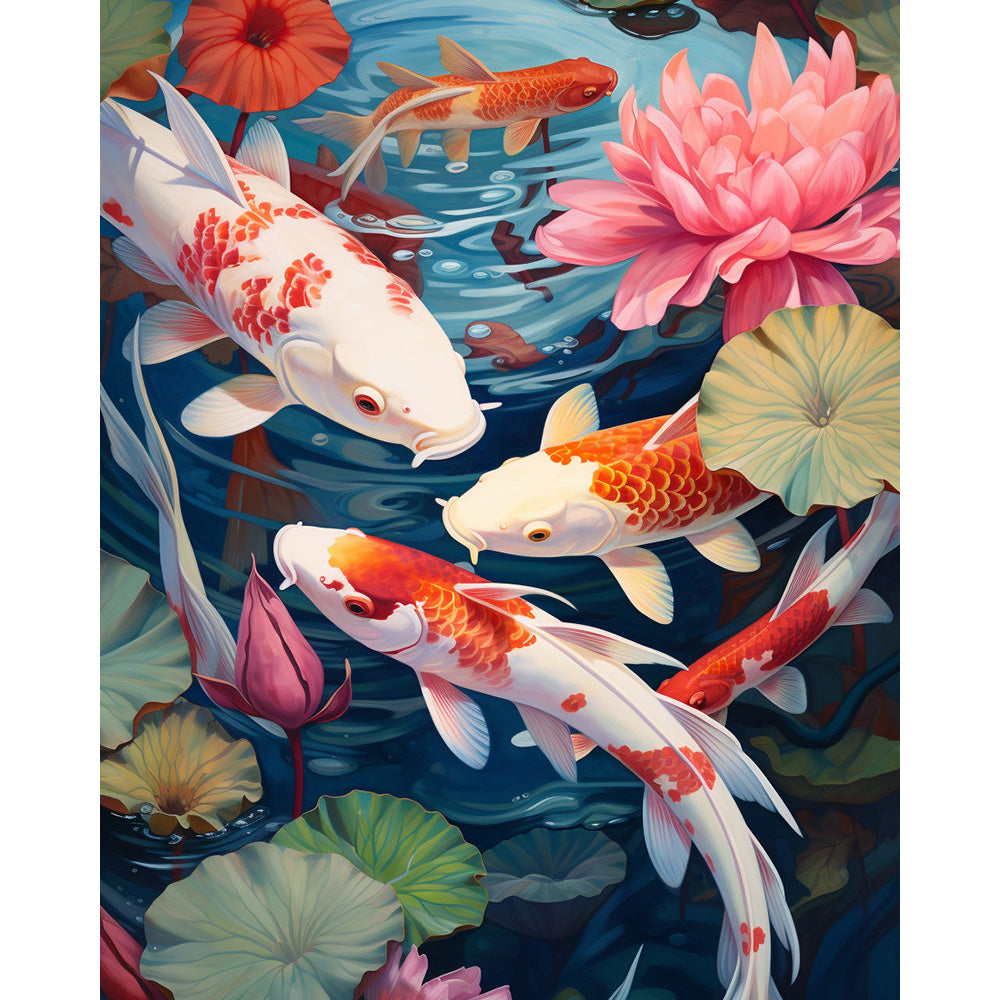 Carps Painting By Number 2