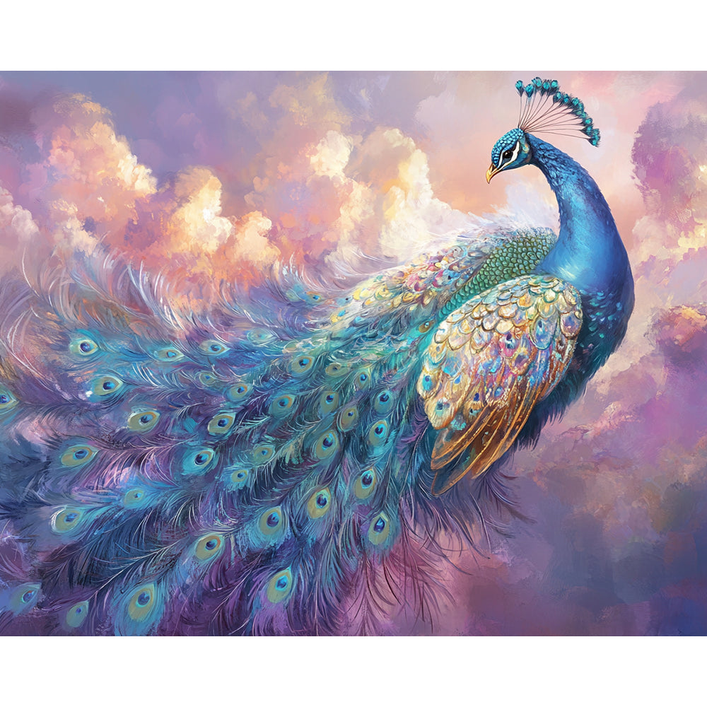Peacock Painting By Number 2