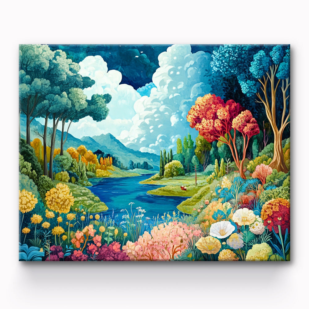 Landscape Painting By Number 1