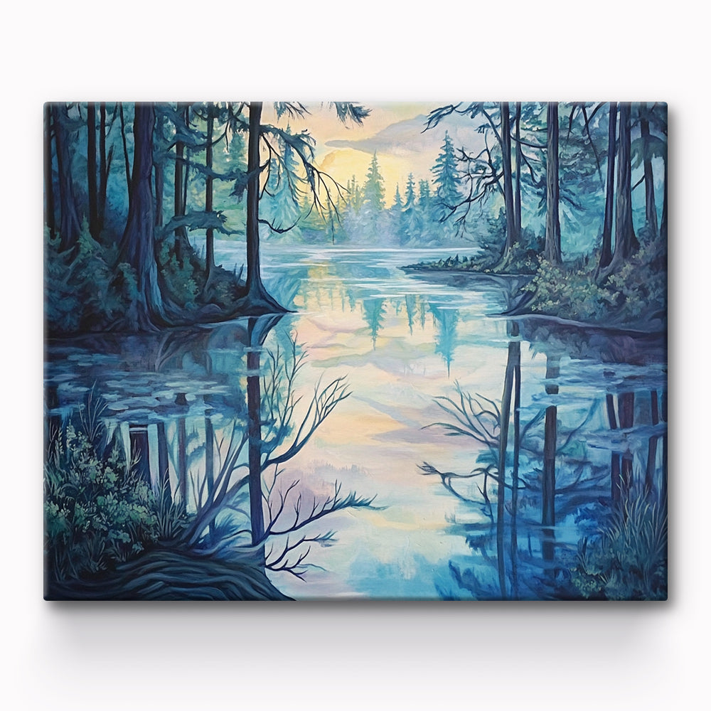 Forest Painting By Number 1