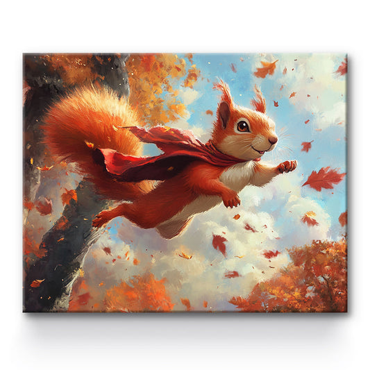 Flying Squirrel Painting By Number 1