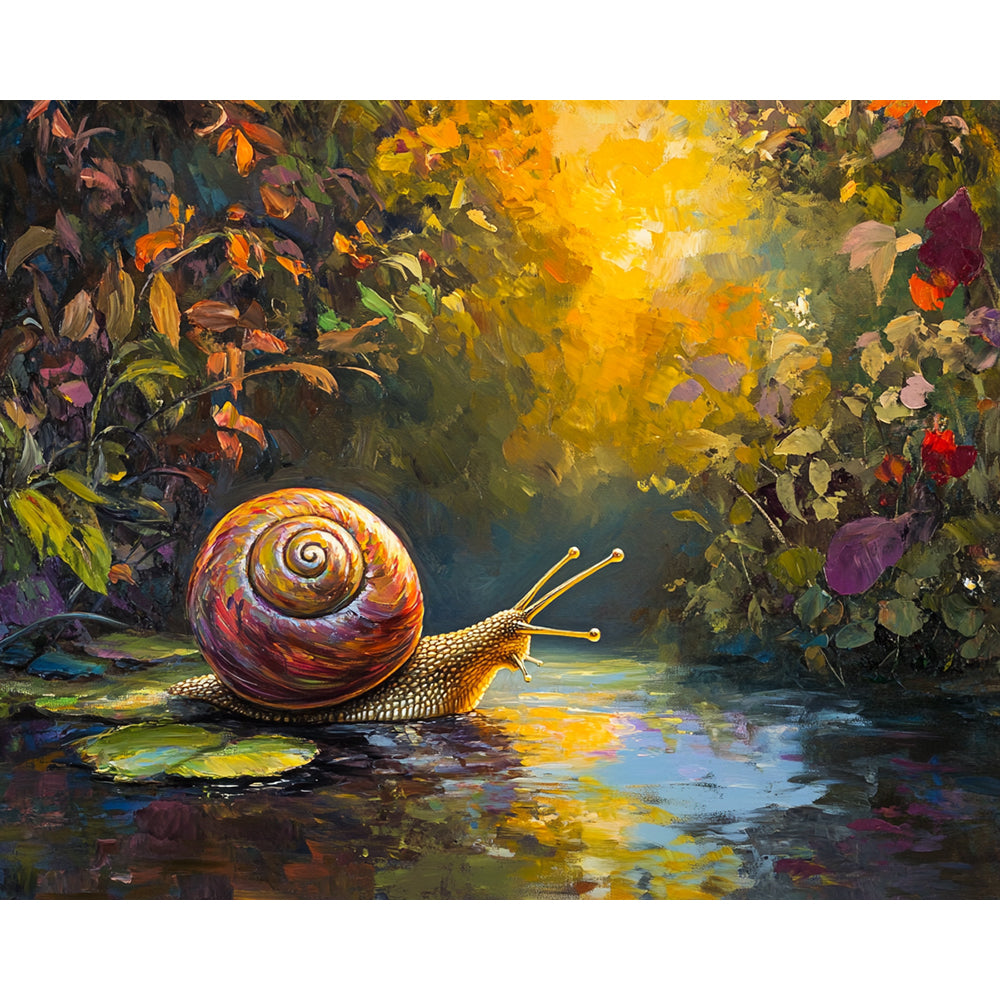 Snail Painting By Number 2