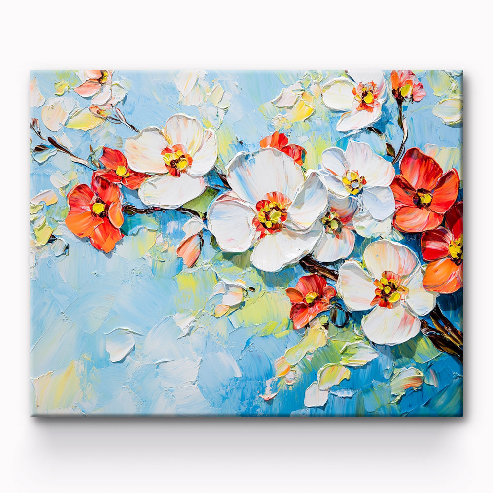 Flower Painting By Number 1