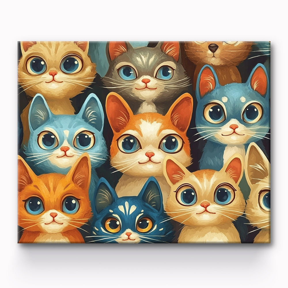 Portraits of animals Painting By Number 1