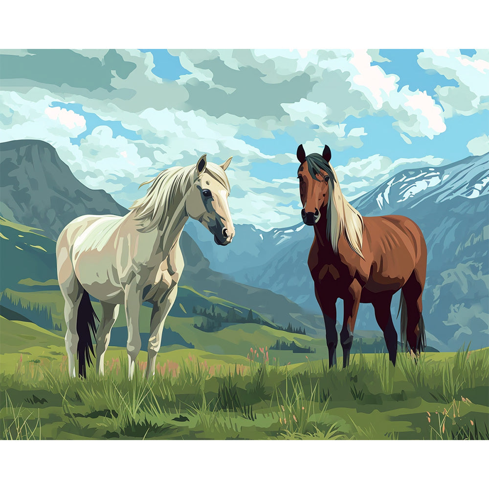 Horse Painting By Number 2