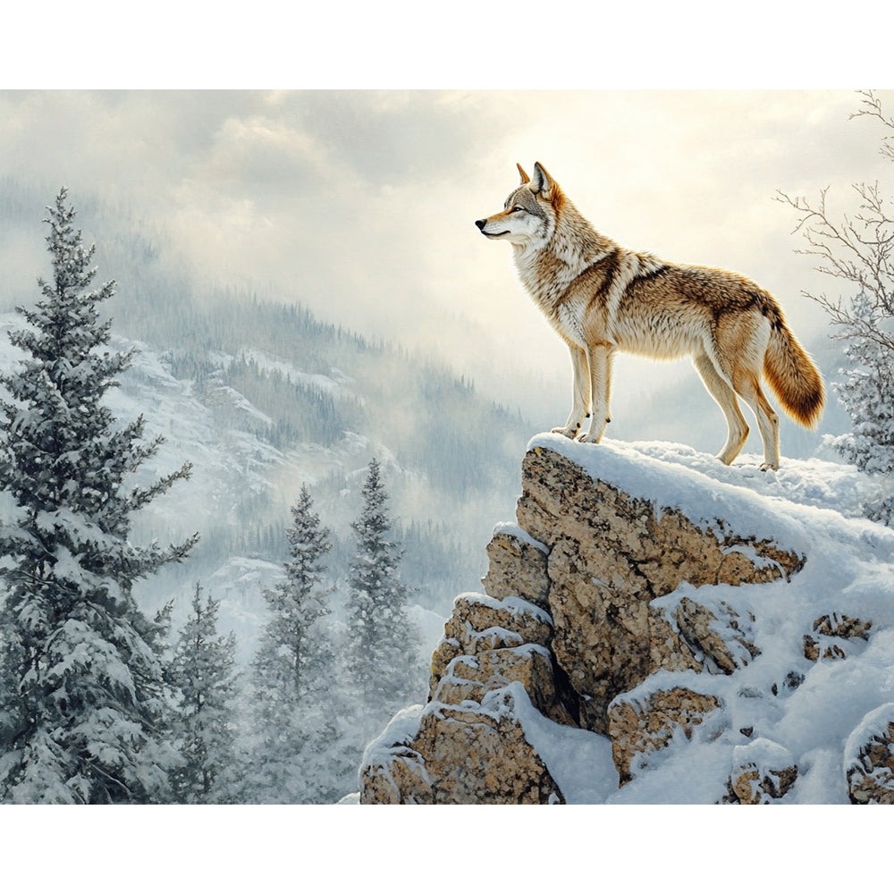 Wolf Painting By Number 2