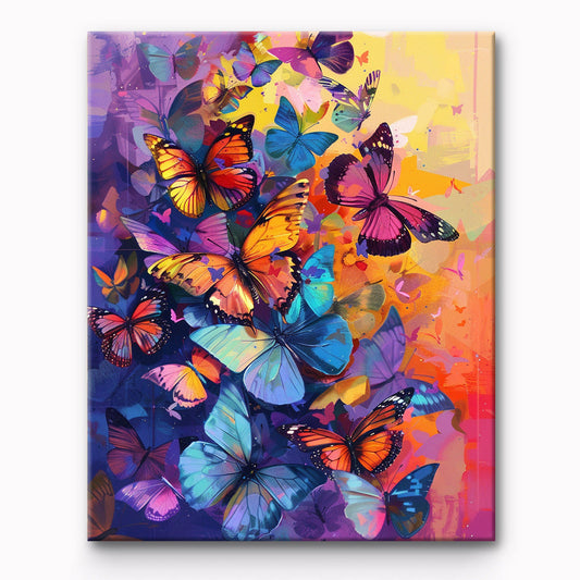 Butterfly Painting By Number 1