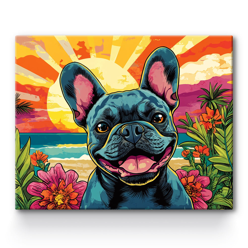 French Bulldog Painting By Number 1