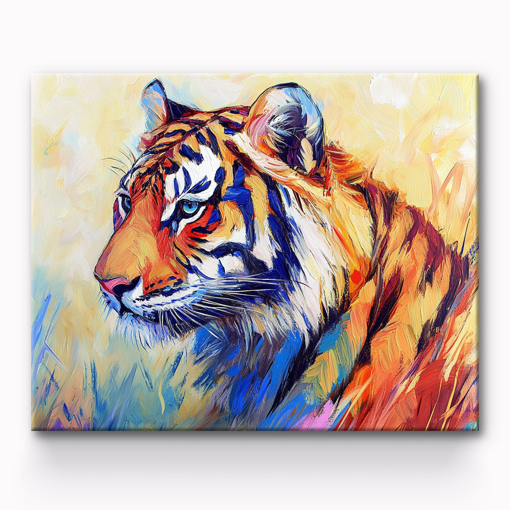 Tiger Painting By Number 1
