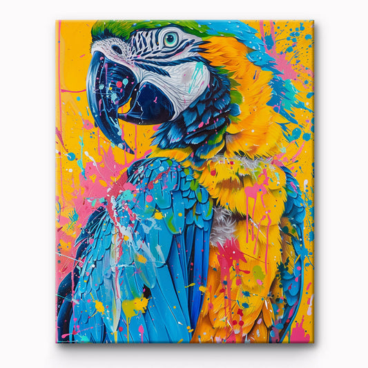 Parakeet Painting By Number 1
