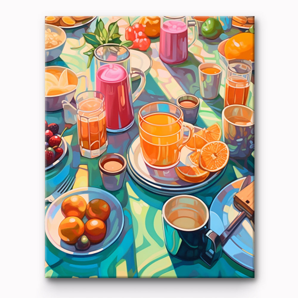 Food Painting By Number 1