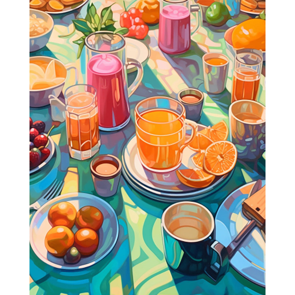 Food Painting By Number 2